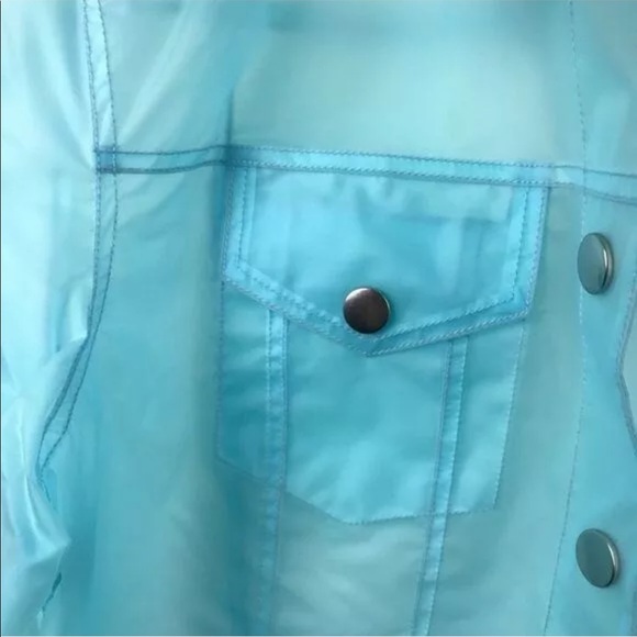 J brand clear blue Vega cloud jacket size Medium NWT - Picture 7 of 13